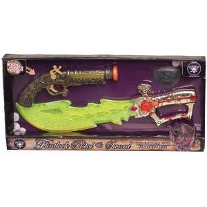   Pirate Pistol & Lighted Sword with Realistic Sounds Toys & Games