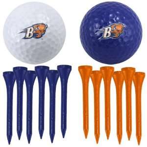  Bucknell Bison Two Golf Balls and Twelve Tees Set Sports 