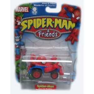    Spider Man & Friends Spider Man Race Car Buddy: Toys & Games