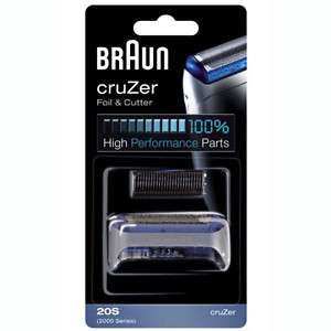Braun 2000 Series 20S CruZer 1 2 3 4 Foil & Cutter  