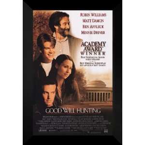  Good Will Hunting 27x40 FRAMED Movie Poster   Style B 