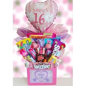 Sweet 16 Candy Basket: Grocery & Gourmet Food