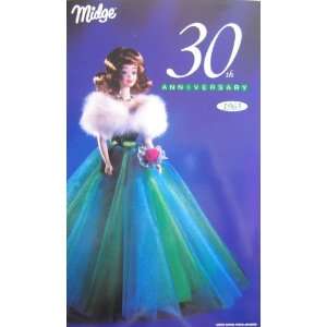  Barbie MIDGE 30th Anniversary PORCELAIN Doll 1963 Limited 