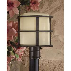  Lona Iron Oxide Outdoor Post Light