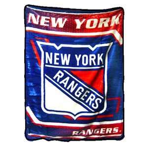  New York Rangers Royal Plush Raschel NHL Blanket (800 