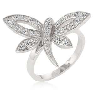  Designer Inspired Dragonfly CZ Ring Jewelry