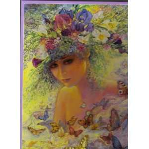  Vintage Masterworks Flora Puzzle Rose Art 