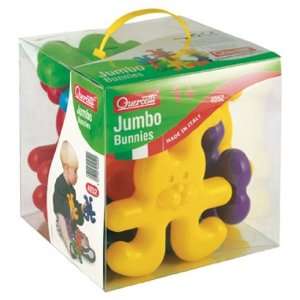  Quercetti Jumbo Bunnies, Interlocking Bunny Shapes Toys & Games