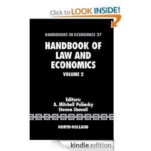 Handbook of Law and Economics: 2: A. Mitchell Polinsky, A. Mitchell 