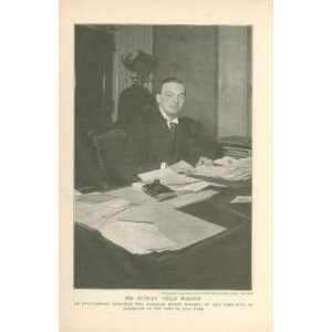    1914 Print Dudley Field Malone New York City Mayor 