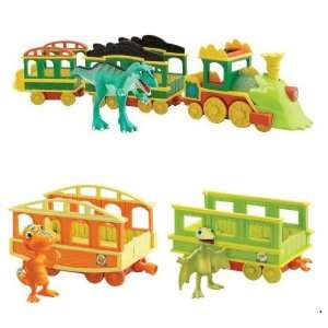  Dinosaur Train 3 Car Train with Sound/Lights Collector 