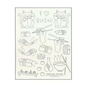   Patterns Sushi Bar SU 1; 3 Items/Order: Arts, Crafts & Sewing