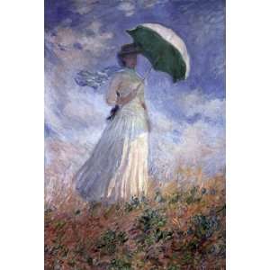 : Oil Painting Reproductions, Art Reproductions, Claude Monet, Woman 