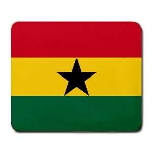  Ghana Flag Mouse Pad