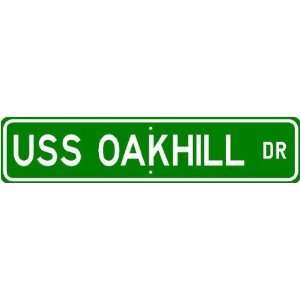  USS OAK HILL LSD 51 Street Sign   Navy: Sports & Outdoors