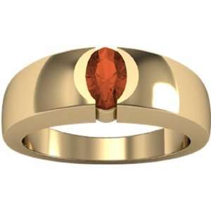 14K Yellow Gold Mexican Fire Opal Ring Jewelry