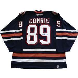   Pond Edmonton Oilers Mike Comrie Autographed Jersey: Everything Else