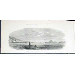  Sunda Strait Malay Archipelago Old Print 1881: Home 