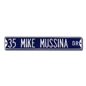 35 Mike Mussina Dr Street Sign:  Sports & Outdoors