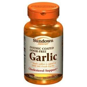  GARLIC TABS 2000MG ODR/FR SDWN Size: 100: Health 