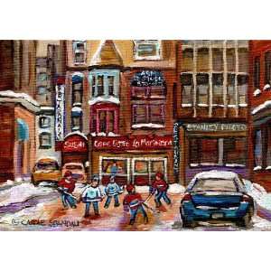   Carole Spandau   32x40 inches   CAFE BISTRO MARINARA: Home & Kitchen