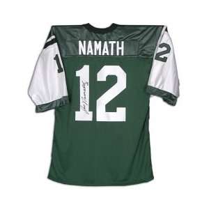   New York Jets Joe Namath Autographed Jersey: Sports & Outdoors