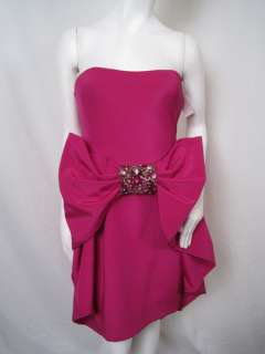 3500 Marchesa Dress Runway Jeweled 4 XS #0007A7  
