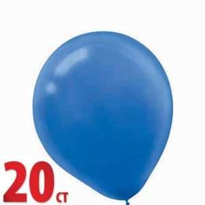  Royal Blue 12 Latex Balloons, 20ct
