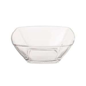   Eclissi Tempered Glass Square Bowl by Bormioli Rocco: Kitchen & Dining