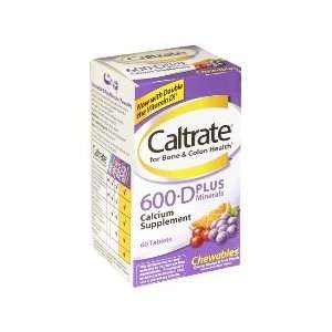  Caltrate Plus Chew Tab 60s