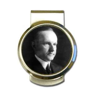  President Calvin Coolidge money clip