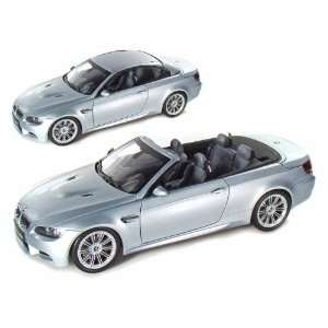  BMW M3 Convertible 1/18 Silver: Toys & Games