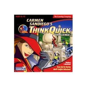  New Learning Company Carmen Sandiego Think Quick (Jc 