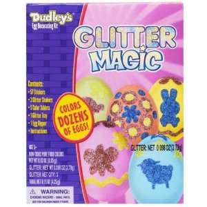  Glitter Magic Egg Decorating Kit: Toys & Games