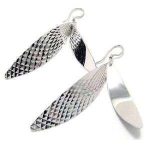  Leaf Styled 925 Sterling Silver Earrings for Woman 