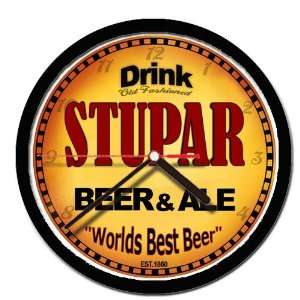  STUPAR beer and ale cerveza wall clock: Everything Else