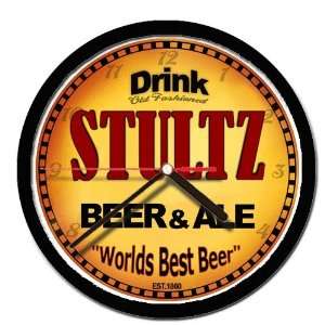  STULTZ beer and ale cerveza wall clock: Everything Else