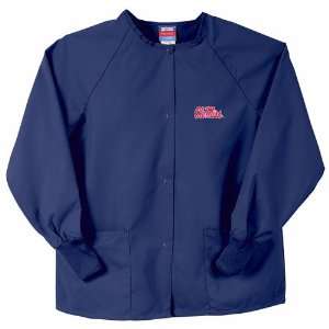  Mississippi Rebels NCAA Nursing Jacket (Navy)