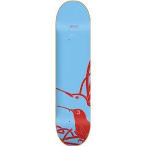   Be Brave Deck 7.8 Blue By Novelli Skateboard Decks