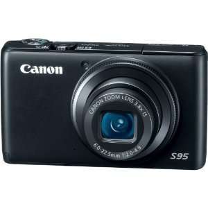 Canon PowerShot S95 10 MP Digital Camera with 3.8x Wide Angle Optical 