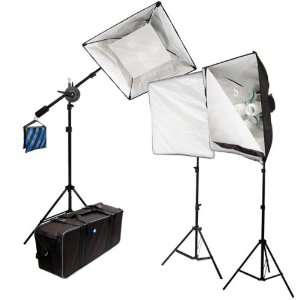  Photography 3000 Watt Studio Video Softbox Lighting Kit 