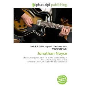  Jonathan Noyce (9786132836625): Books