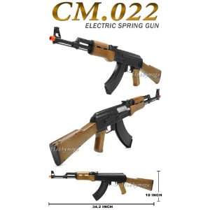    1:1 Scale CYMA CM. 022 ELECTRIC Airsoft Gun: Sports & Outdoors