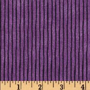   Halloween Stripe Purple Fabric By The Yard Arts, Crafts & Sewing