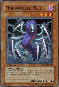 YuGiOh! Card {STON EN023} MARIONETTE MITE Insect Effect  