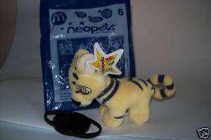 McDonalds Neopets Yellow Kougra Plush MIB  