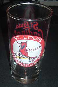 Great St. Louis Cardinals Collectors Glass  