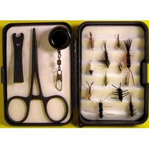Streamside Nymph Fly and Tool Assortment  Sports 