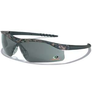  Dallas Safety Glasses With Mossy Oak Camo Frame And Gray 