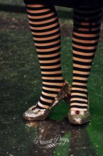 NEW! Princess Pumps Witches Sequin Stiletto Heel Pumps  